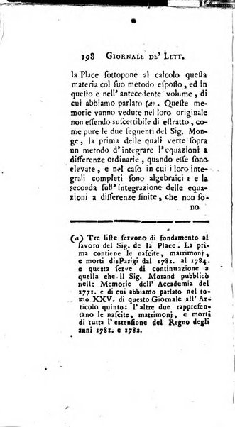 Giornale de'letterati