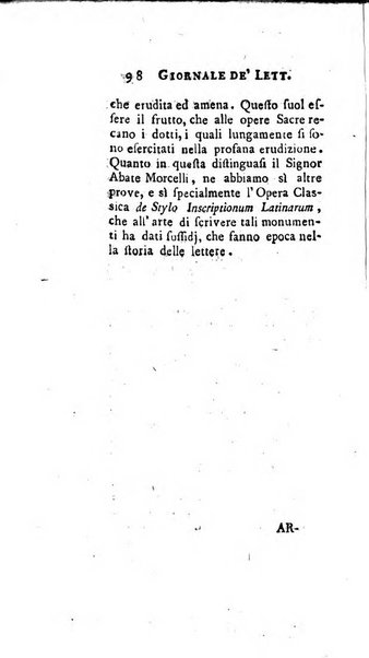 Giornale de'letterati