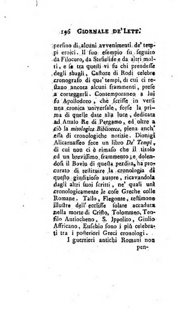 Giornale de'letterati