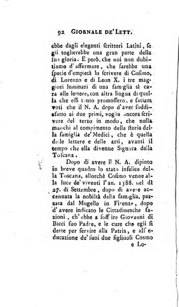 Giornale de'letterati