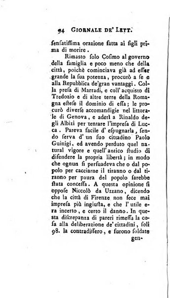 Giornale de'letterati