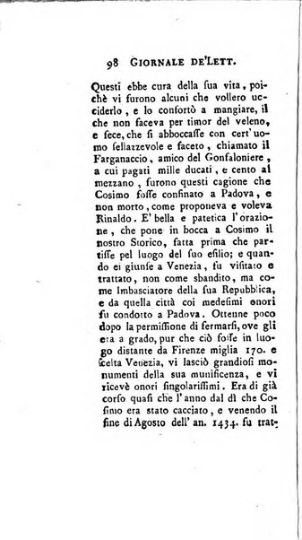 Giornale de'letterati