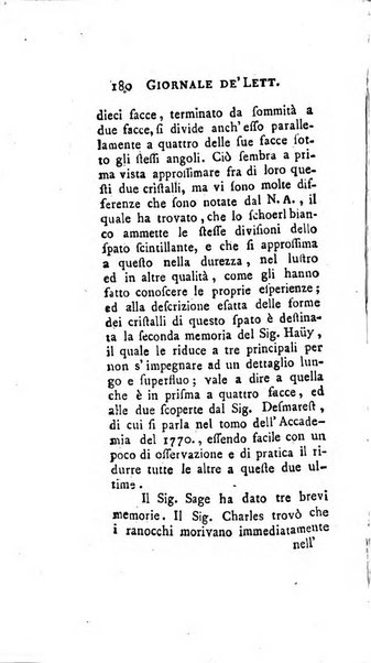 Giornale de'letterati