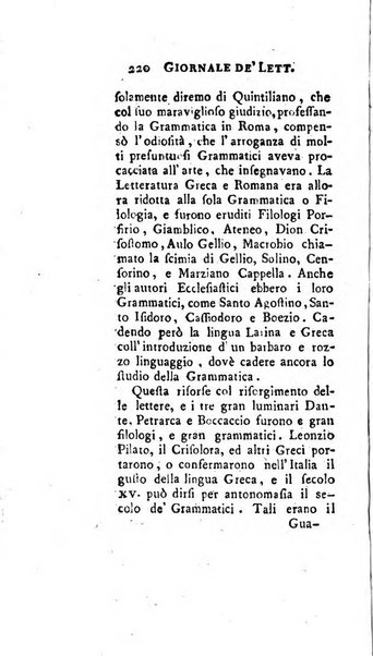 Giornale de'letterati