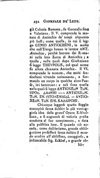 Giornale de'letterati