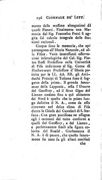 Giornale de'letterati