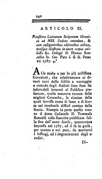 Giornale de'letterati