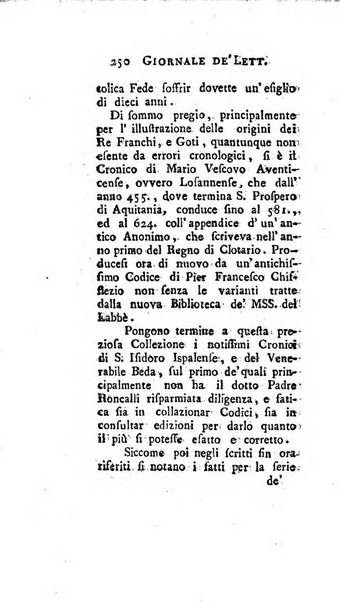 Giornale de'letterati