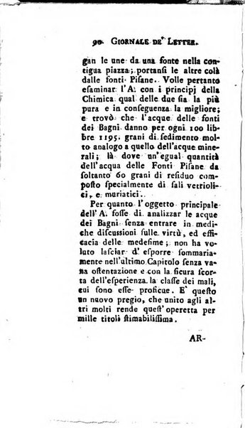 Giornale de'letterati