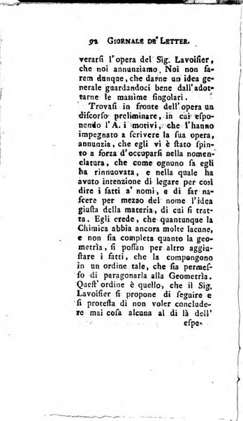 Giornale de'letterati