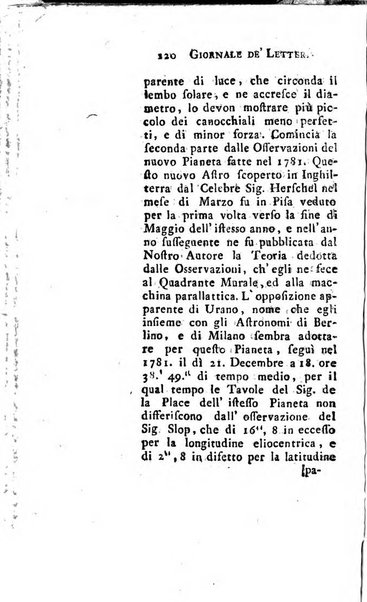 Giornale de'letterati