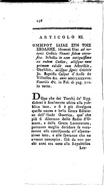 Giornale de'letterati