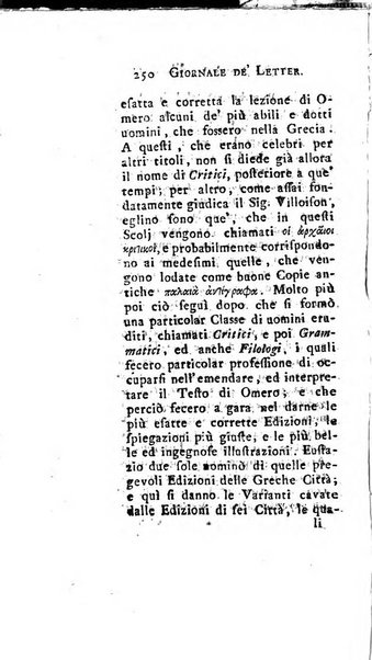 Giornale de'letterati