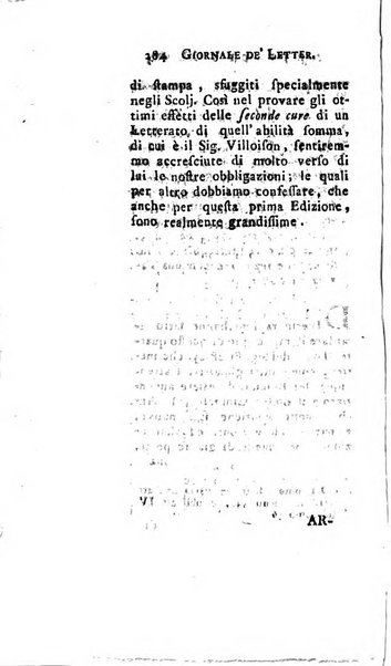 Giornale de'letterati