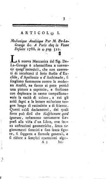 Giornale de'letterati