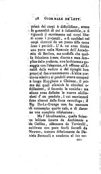 Giornale de'letterati