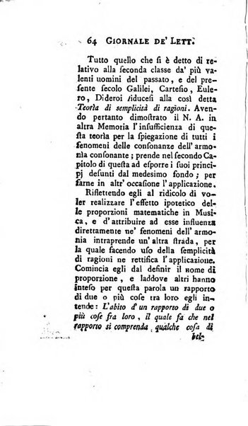 Giornale de'letterati