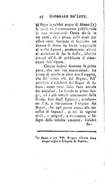 Giornale de'letterati