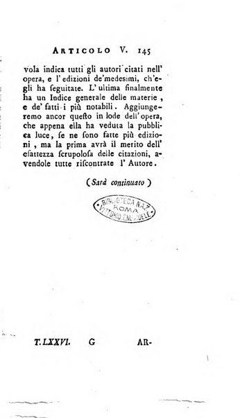 Giornale de'letterati