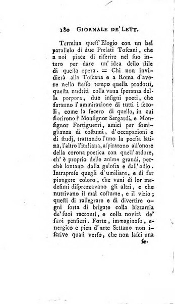 Giornale de'letterati