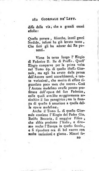 Giornale de'letterati