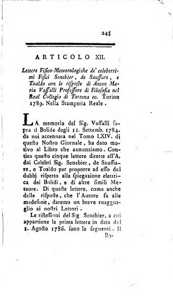 Giornale de'letterati