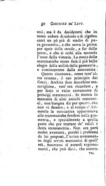 Giornale de'letterati