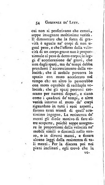 Giornale de'letterati