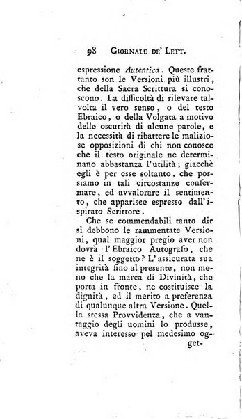 Giornale de'letterati