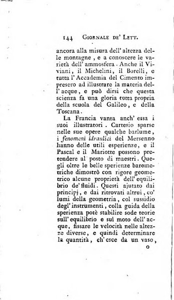 Giornale de'letterati