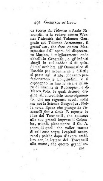 Giornale de'letterati