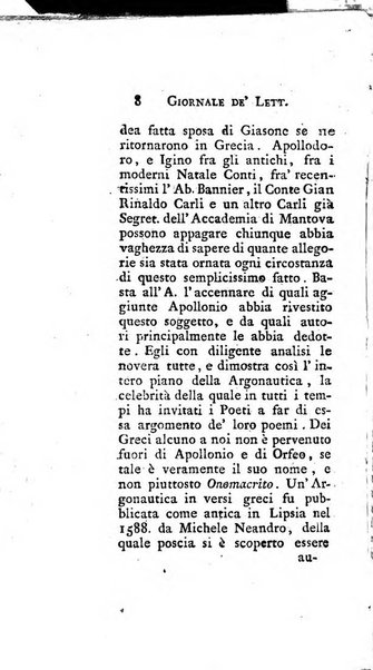 Giornale de'letterati