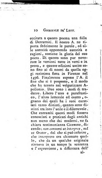 Giornale de'letterati