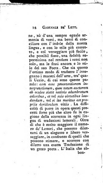 Giornale de'letterati