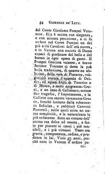 Giornale de'letterati