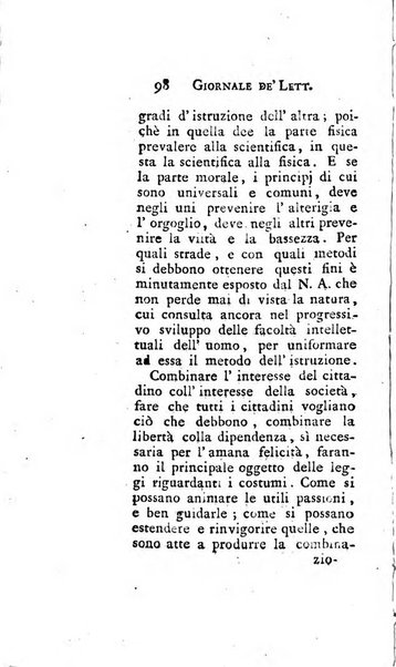 Giornale de'letterati