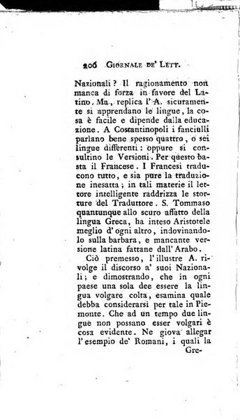 Giornale de'letterati