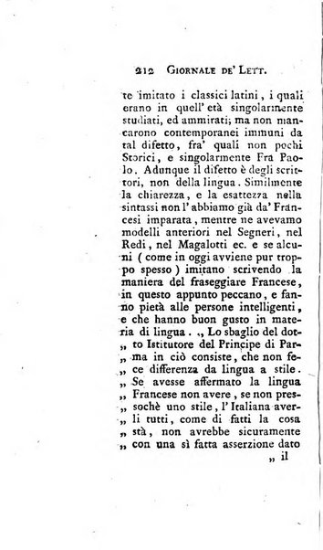 Giornale de'letterati