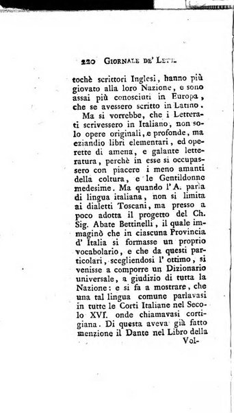 Giornale de'letterati