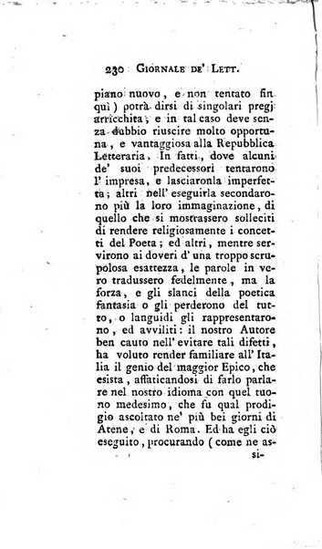 Giornale de'letterati