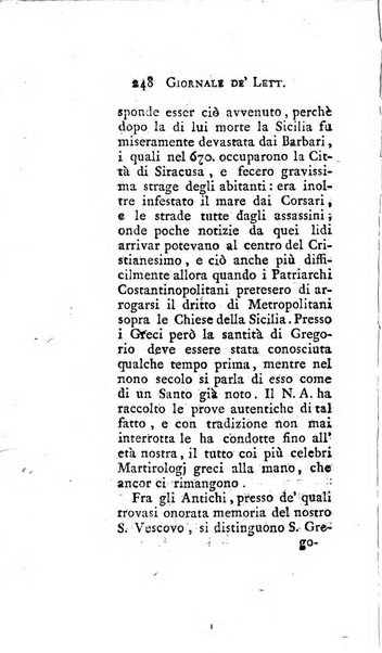 Giornale de'letterati