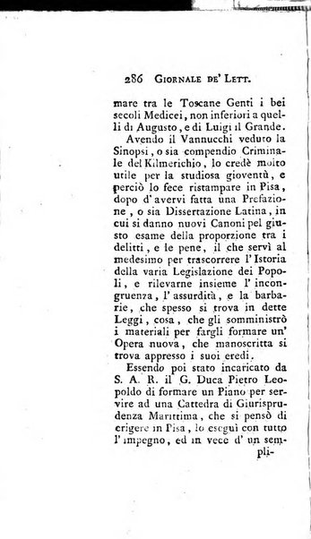 Giornale de'letterati