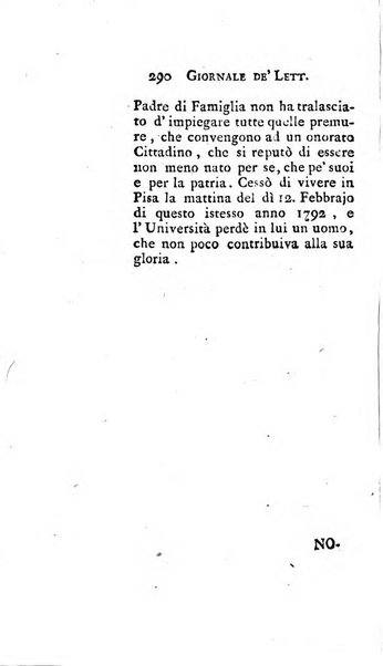 Giornale de'letterati