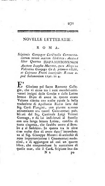 Giornale de'letterati