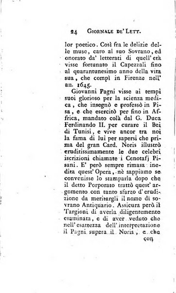 Giornale de'letterati