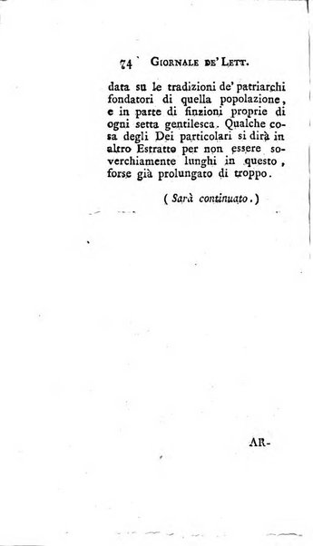 Giornale de'letterati