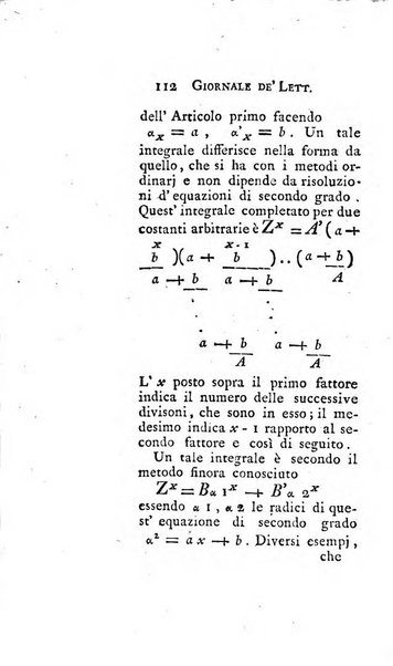 Giornale de'letterati