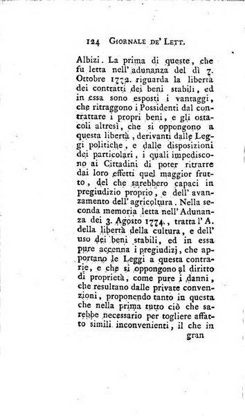 Giornale de'letterati