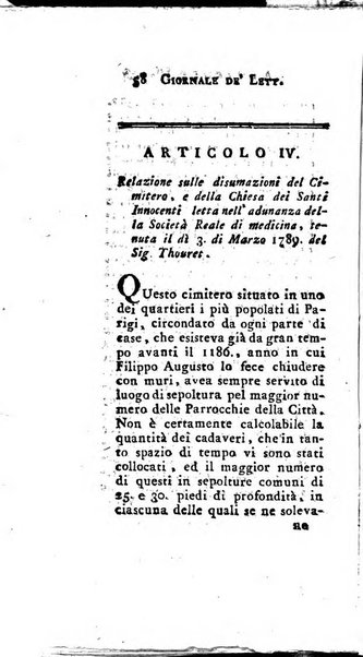 Giornale de'letterati