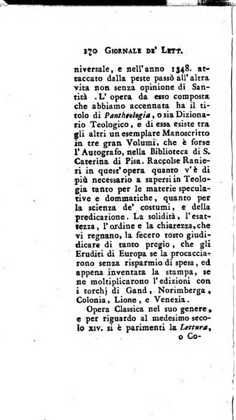 Giornale de'letterati